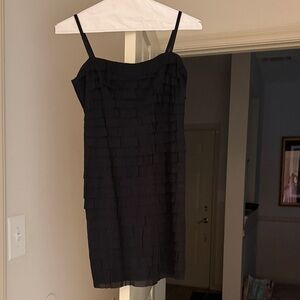 Nine West Black Layered Dress